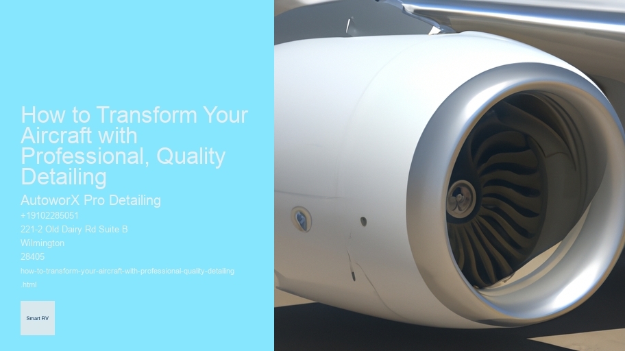 How to Transform Your Aircraft with Professional, Quality Detailing 